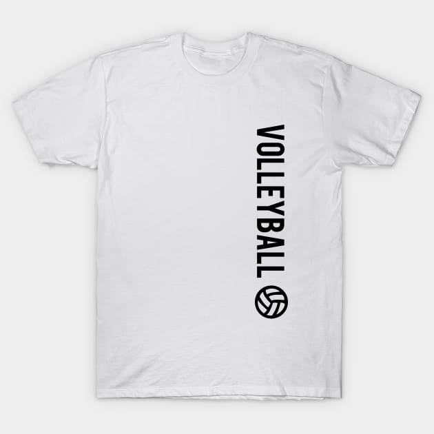 Volleyball Player Designer Shirt T-Shirt by Qwerdenker Music Merch